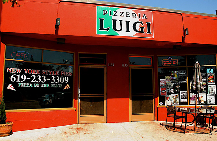 Sisters Pizza restaurant location in San Diego